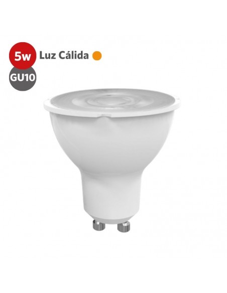 LAMPARA DICRO LED ALIC 5W GU10 LUZ CALIDA ECOLED - ALIX