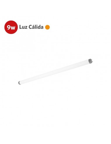 TUBO LED ALIC   9W LUZ CALIDA