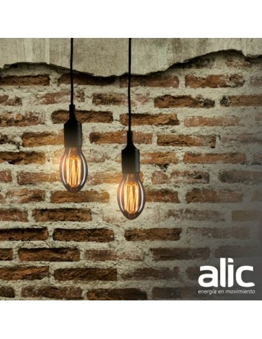 LAMPARA ANTIQUE FILAMENTO BT54 24W LUZ CALIDA