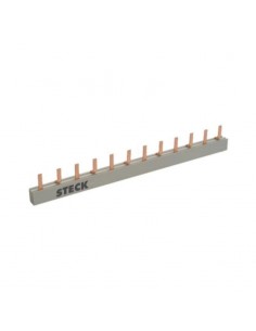 BARRA PEINE PARA TERMOMAGNETICA 2X 28P BIFASICA 80A STECK
