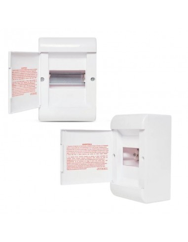 CAJA EMBUTIR STECK CON PUERTA OPACA 1/5 MOD