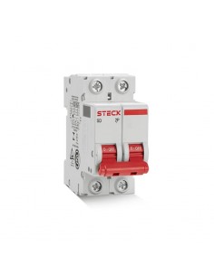 INTERRUPTOR TERMOMAGNETICO STECK BIPOLAR 2X 6A C 3K