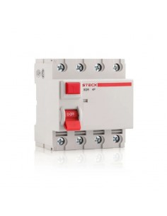 INTERRUPTOR DIFERENCIAL DISYUNTOR STECK 4X 63A 30 MA