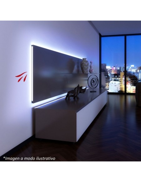 REGLETA BAJO ALACENA LED ALUMINIO 8W LUZ FRIA 75CM