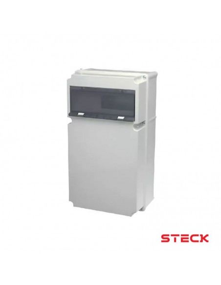 CAJA PASO PVC STECK P/ 12MOD (SKB.12)  265X493X177