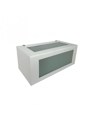 APLIQUE TRIDIRECCIONAL RECTANGULAR  Hº-E27-BLANCO.