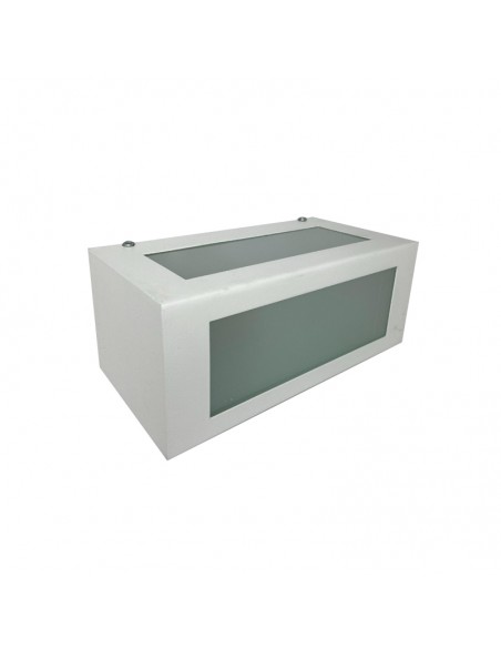 APLIQUE TRIDIRECCIONAL RECTANG 2203 1 LUZ E27 BLANCO