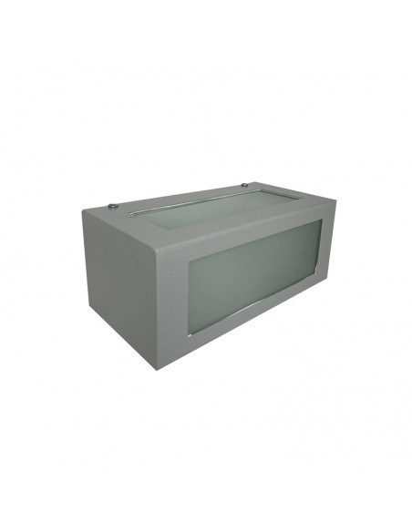 APLIQUE TRIDIRECCIONAL RECTANG 2203 1 LUZ E27 GRIS