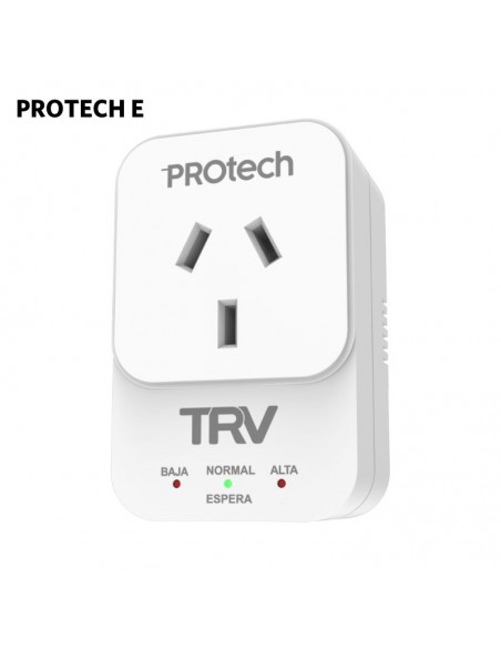 PROTECTOR TENSION ENCHUFABLE PROTECH E 2100W 10A TRV