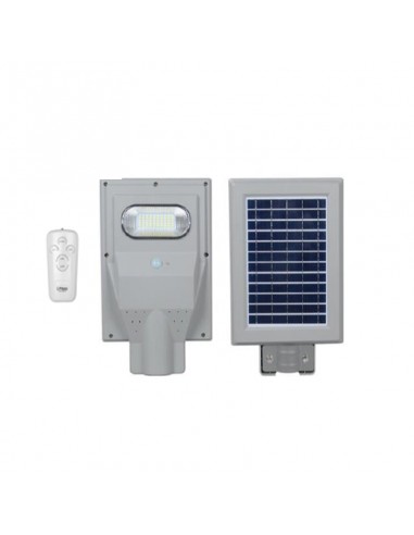 LUMINARIA LED SOLAR 15W CON SENSOR LUZ FRIA 6000K