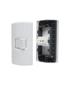LLAVE LIFE SICA EMBUTIR 1 PULSADOR 2