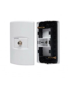 LLAVE LIFE SICA EMBUTIR 1 TOMA TV 2