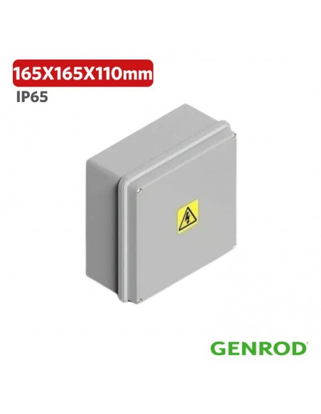 CAJA PASO PVC GENROD 165X165X110 IP65