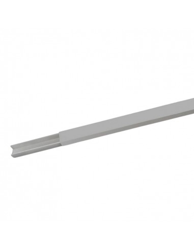 MTS CABLE CANAL   14X  7 GRIS CON ADHESIVO