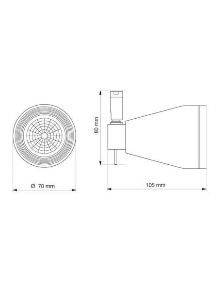 CABEZAL DICRO CONICO 101 BLANCO TEXT