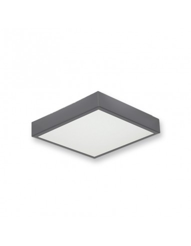 PLAFON BLOCK 925A GRIS 25X25 2LUCES E27 ACQCUALUCCE