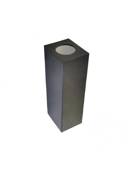 APLIQUE BIDIRECCIONAL RECTANG 2004 2 LUCES GU10 NEGRO