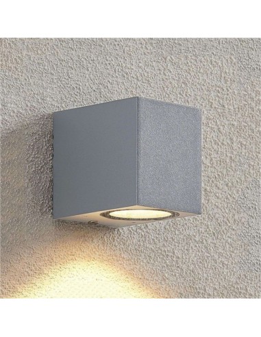 APLQUE UNIDIRECCIONAL ALON 1 LUZ GU10 GRIS CANDIL