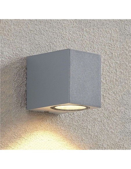 APLQUE UNIDIRECCIONAL ALON 1 LUZ GU10 GRIS CANDIL