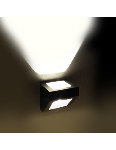 APLIQUE BIDIRECCIONAL TRIANG 1009 1 LUZ G9 NEGRO