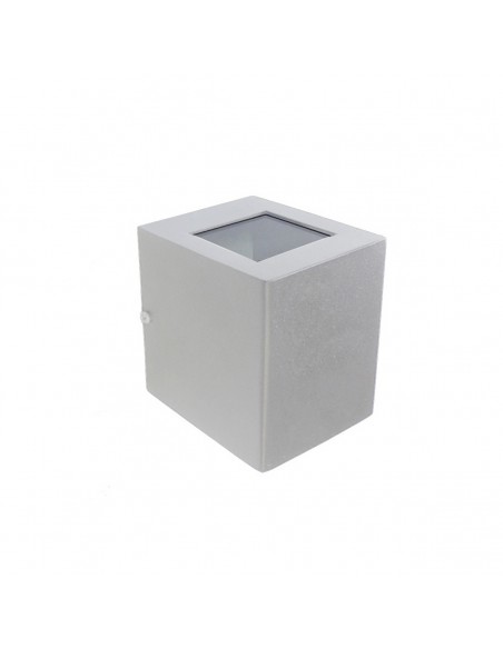 APLIQUE BIDIRECCIONAL CUBO 1003 1 LUZ G9 BLANCO *