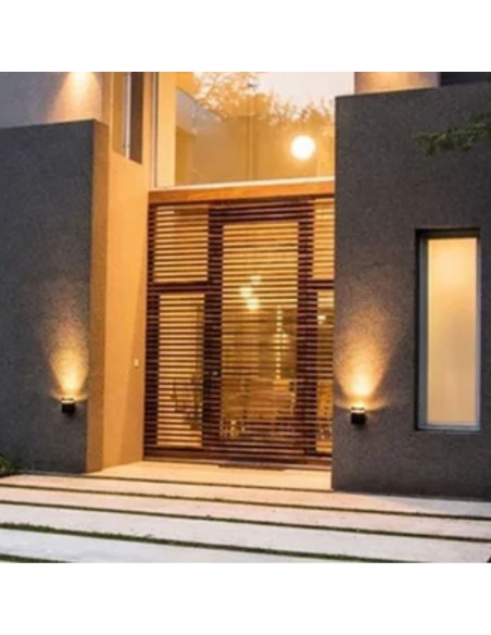 APLIQUE ODA I 1 LUZ GU10 BLANCO TEXT CANDIL