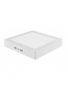 PLAFON LED CUADRADO 12W LUZ FRIA 6000K  BLANCO