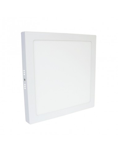 PLAFON LED CUADRADO 24W LUZ FRIA 6000K  BLANCO