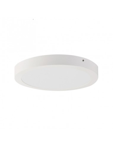 PLAFON LED REDONDO 18W LUZ FRIA 6000K  BLANCO