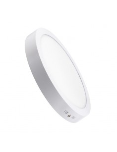 PLAFON LED REDONDO 24W LUZ FRIA 6000K  BLANCO