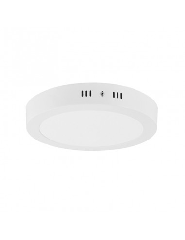 PLAFON LED REDONDO 12W LUZ CALIDA 3000K BLANCO