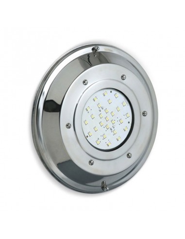 ARTEFACTO PARA PILETA ACERO INOX. 12V 7W FRIO LED SMD 5050