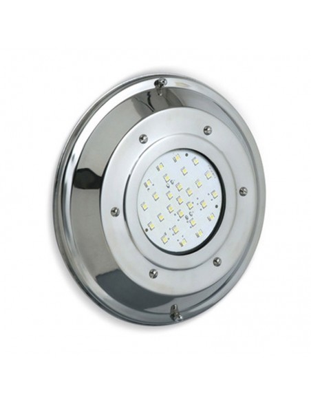 ARTEFACTO PARA PILETA ACERO INOX. 12V 7W FRIO LED SMD 5050