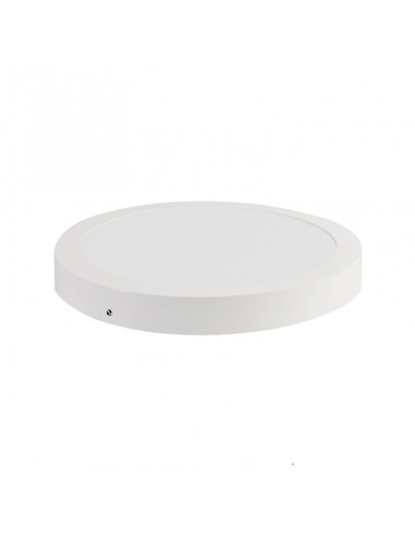 PLAFON LED REDONDO 18W LUZ CALIDA 3000K BLANCO