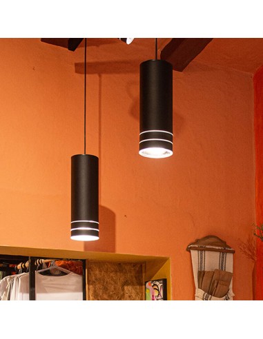 PLAFON AR111 1 LUZ  ARO LARGO BLANCO