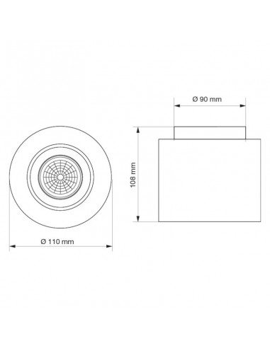 SPOT MONOVOLUMEN DICRO MOVIL BLANCO