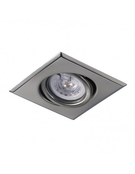 SPOT EMBUTIR DICRO MOVIL CUADRADO ACERO