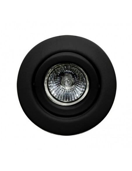 SPOT EMBUTIR DICRO MOVIL REDONDO ANTIDESLUMB NEGRO TEXT