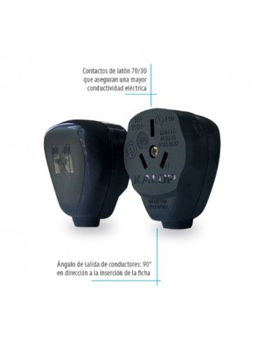 FICHA KALOP LAT HEMBRA 3 PATAS CHATAS BLANCO