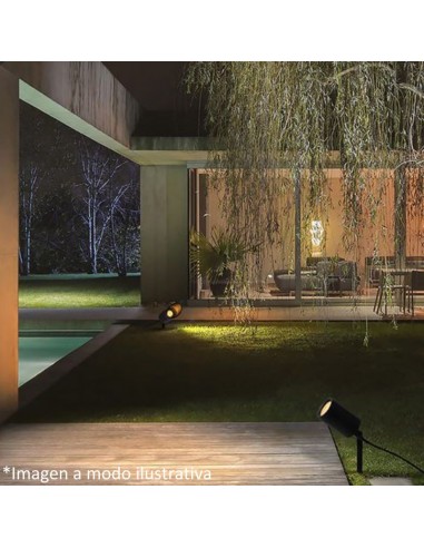 SPOT JABALINA LED INTEGRADO GU10 5W FRIA IP65 PVC