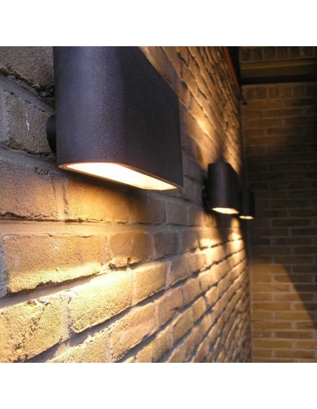 APLIQUE BIDIRECIONAL AKIRA I  LED 6W CALIDO BLANCO ALUMINIO