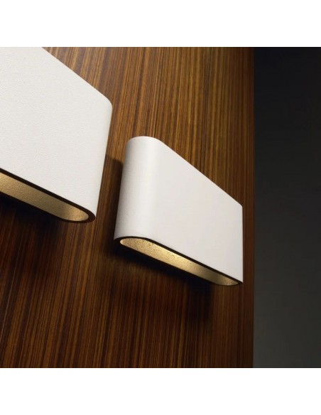 APLIQUE BIDIRECIONAL AKIRA II  LED 10W CALIDO BLANCO ALUMINI