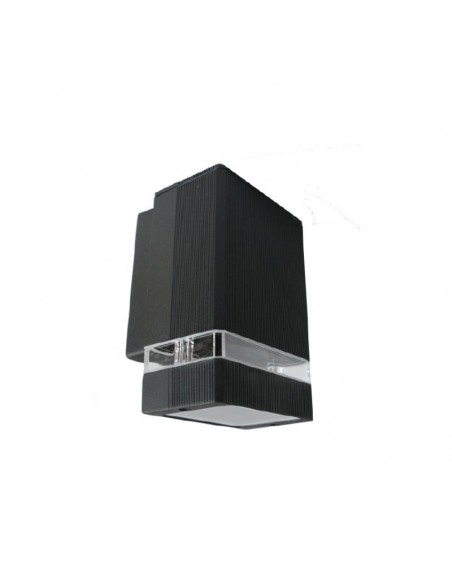 APLIQUE ANKA TECH 1 LUZ GU10 NEGRO