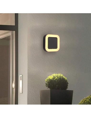 APLIQUE WILLY I CUADRADO LED 9W LUZ CALIDA...