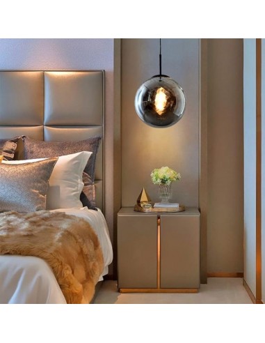 COLGANTE CRISOL L E27 30CM HUMO