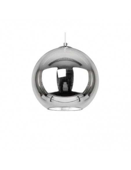 COLGANTE TOM S 1 LUZ E27 CROMO 25CM