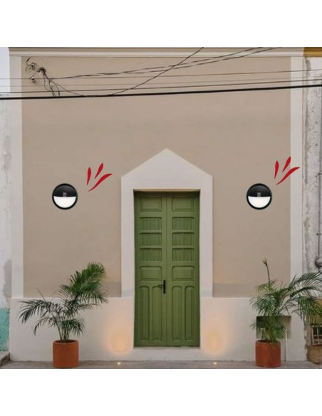 TORTUGA REDONDA POLIPROPILENO C/ VISERA NEGRO E27