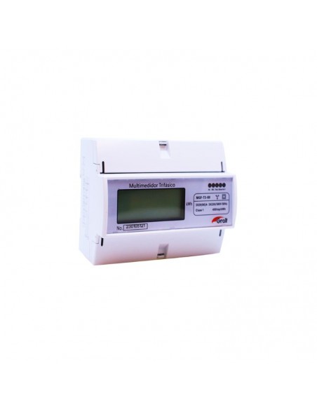 MEDIDOR TRIFASICO DIGITAL 80A 7MOD DIN MT GRLF