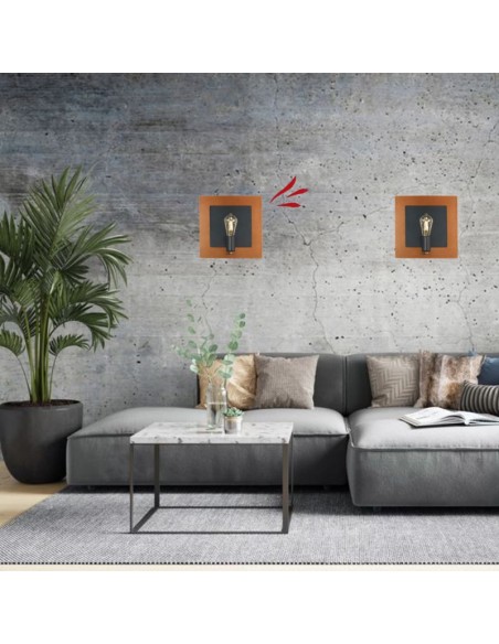 APL. DIF CHAPA E-27 COBRE/NG (4518) FAROLUZ