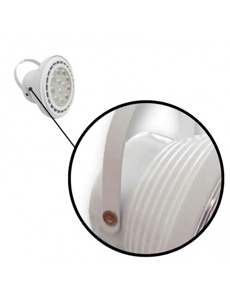 CABEZAL AR111 ESCALONADO PLATIL